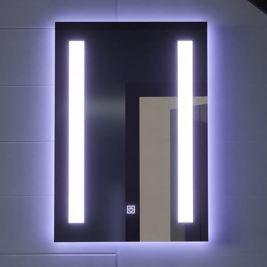 Oglinda LED Rectangulara, 50x70cm, C206S/50X70 Touch, Dimabila