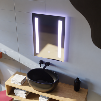 Oglinda LED Rectangulara, 50x70cm, C206S/50X70 Touch, Dimabila