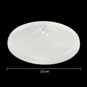 Plafonieră LED Raza 23 cm, 22W, 3000K / 4000K / 6000K, Alb, Metal si Acril