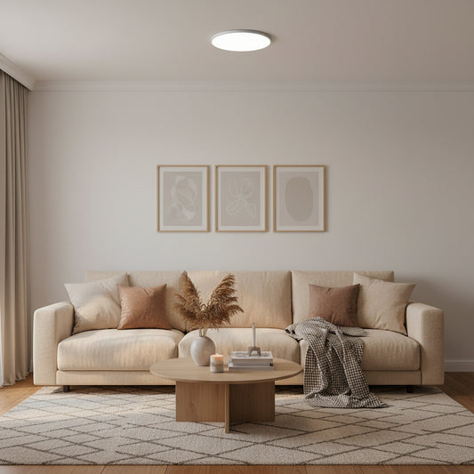Plafoniera LED SOLIS 47cm 70W Lumina Rece Alb