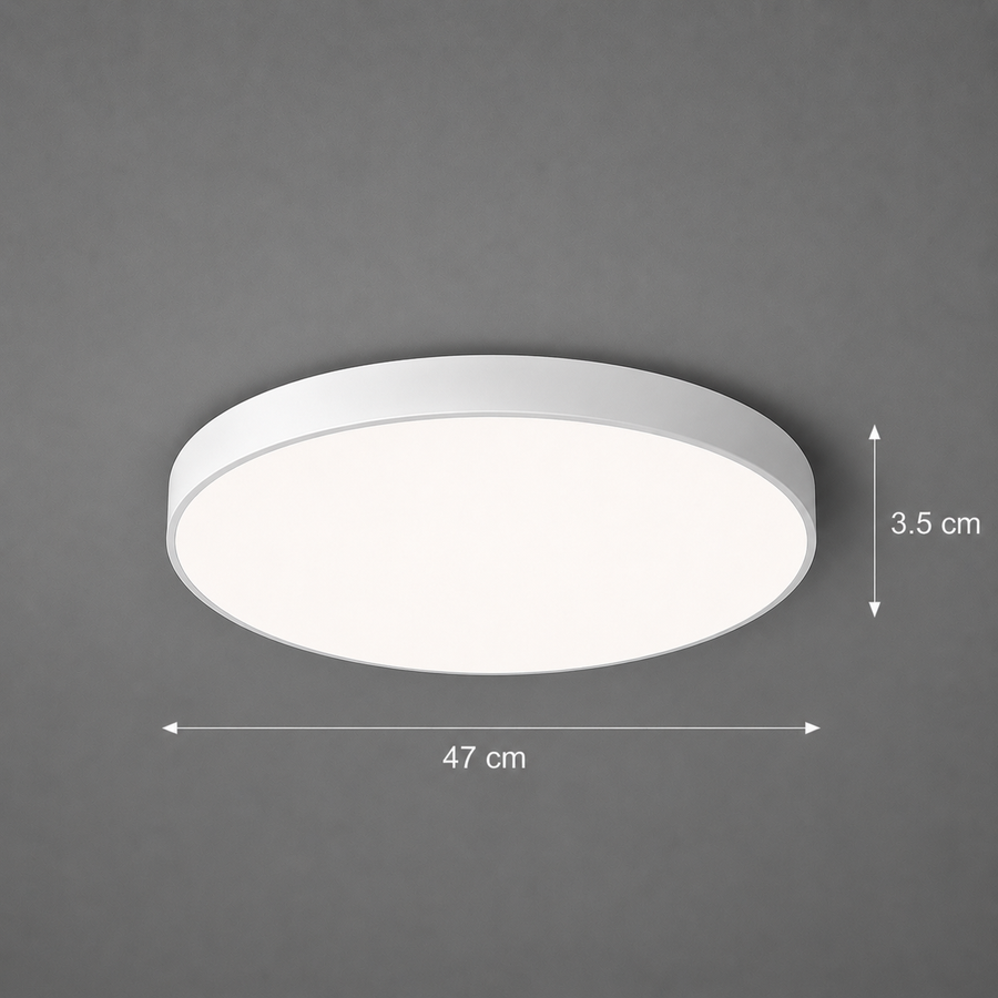 Plafoniera LED SOLIS 47cm 70W Lumina Rece Alb