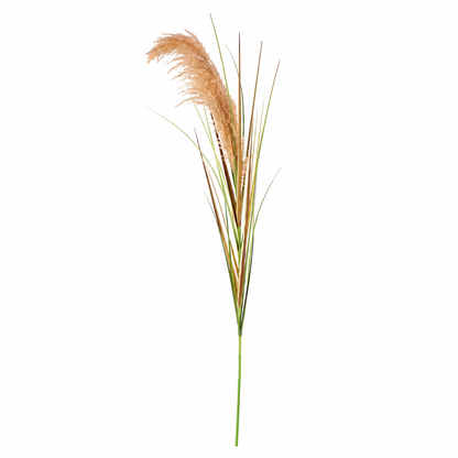 Planta Artificiala Iarba Ornamentala, 180 cm, Stuf si Iarba, Verde si Maro, Fara Ghiveci