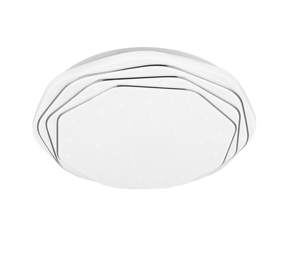Plafonieră LED 23 cm, 22W, 3000K / 4000K / 6000K, Alb, Metal si Acril