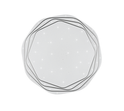 Plafonieră LED 23 cm, 22W, 3000K / 4000K / 6000K, Alb, Metal si Acril