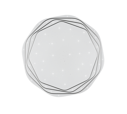 Plafonieră LED 23 cm, 22W, 3000K / 4000K / 6000K, Alb, Metal si Acril
