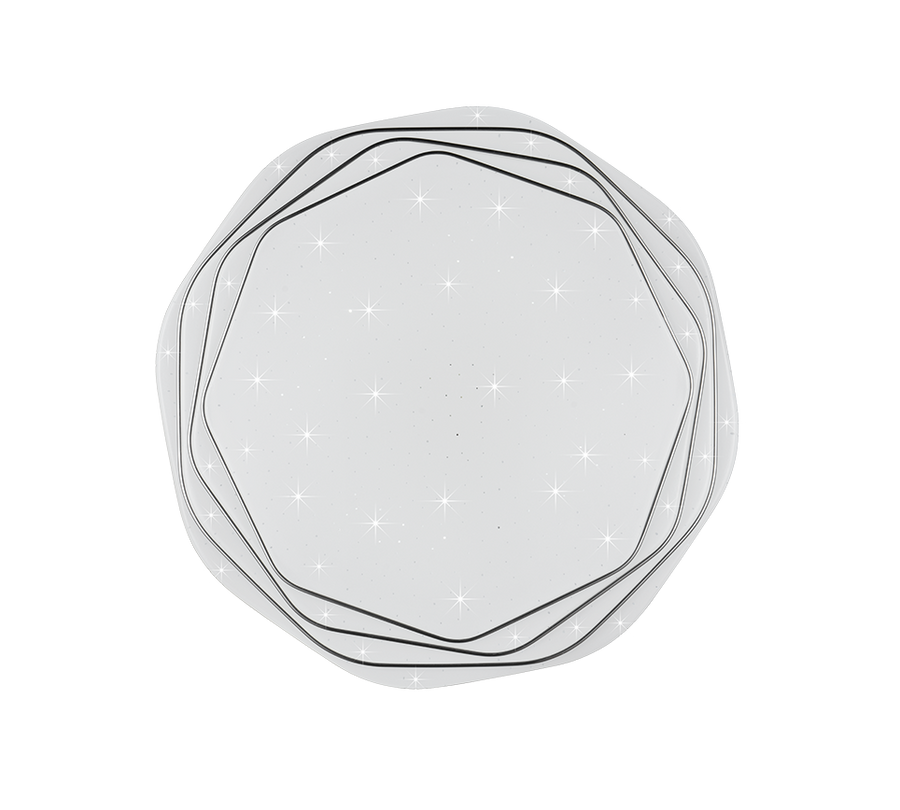 Plafonieră PL152 LED 35 cm, 31W, 3000K / 4000K / 6000K, Alb, Metal si Acril
