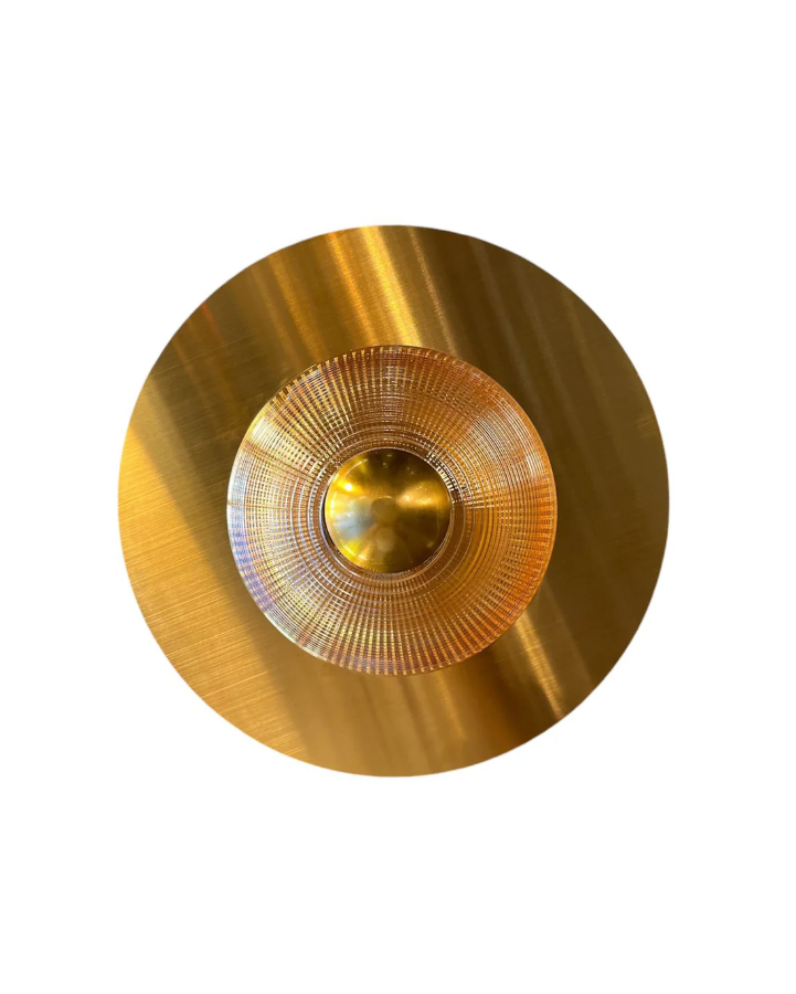 Aplica LED Decorativa DOME Lumina Rece/Neutra/Calda Auriu