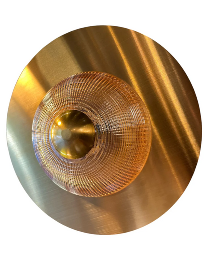 Aplica LED Decorativa DOME Lumina Rece/Neutra/Calda Auriu