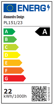 Plafonieră LED Floare 23 cm, 22W, 3000K / 4000K / 6000K, Alb, Metal si Acril