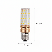 Bec E27 LED, 16W, Lumina Rece, 6000K, Auriu