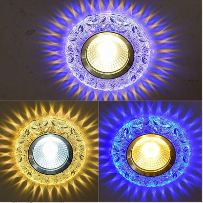 Spot LED, 4W, Lumina RGB + Rece