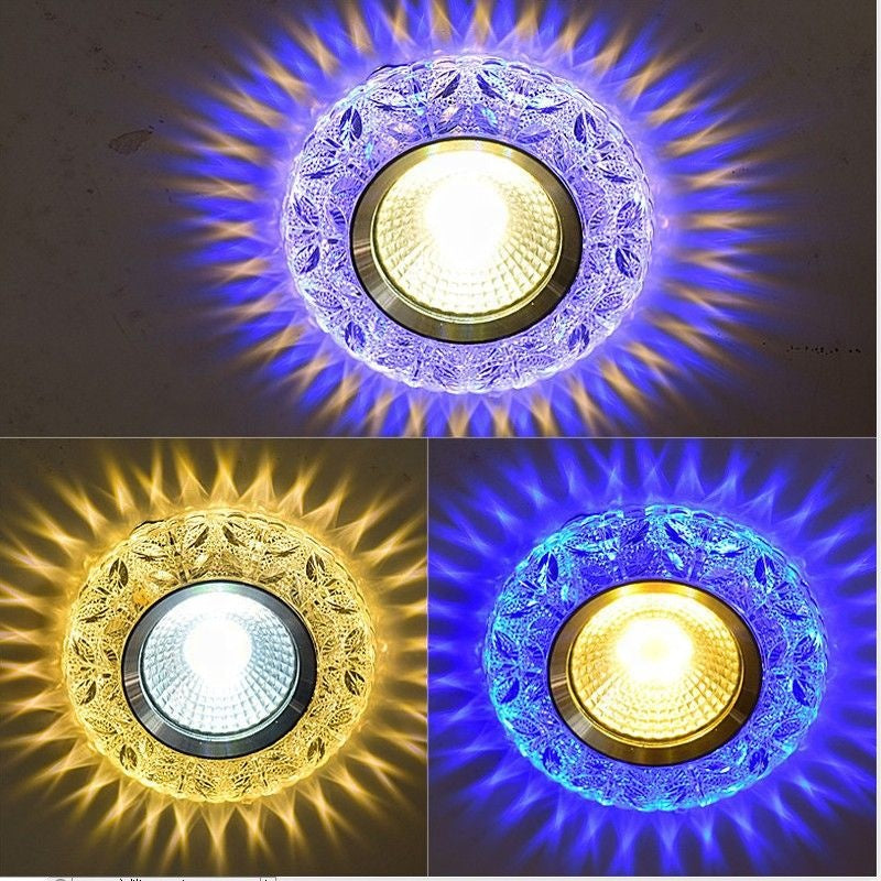 Spot LED, 4W, Lumina RGB + Rece