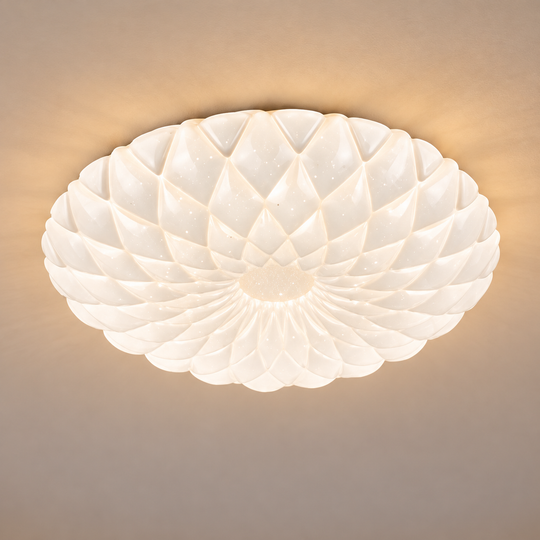 Plafonieră LED 23 cm, 22W, 3000K / 4000K / 6000K, Alb, Metal si Acril
