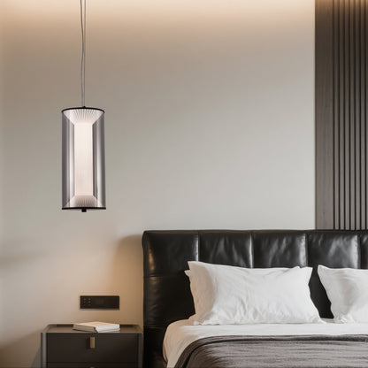 Lustra LED Suspendata cu Telecomanda 29W, LM511/1BK, Inaltime Reglabila, Lumina Calda/Rece/Neutra, Alb, Meta