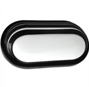 Aplica LED de Exterior AX322/270BK, 24W, Lumina Calda 3000k, IP65, Negru si Alb