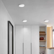 Plafoniera LED de Tavan Rotunda, 36W, 22cm, 6000K, Metal Alb – Lumina Rece