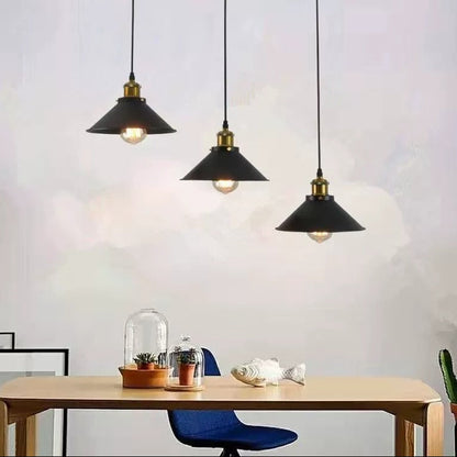 Lustra Suspendata, LV210/3L, 3*E27, Maro, Metal si Fir, Inaltime Reglabila