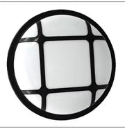 Aplica LED de Exterior AX311/162BK, Diametru 16cm, 12W, IP65, Lumina Calda