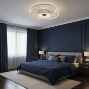 Lustra LED RADIAN Eleganza, 38.9W, Diametru 48.5 cm, Lumina Calda/Neutra/Rece, Alb