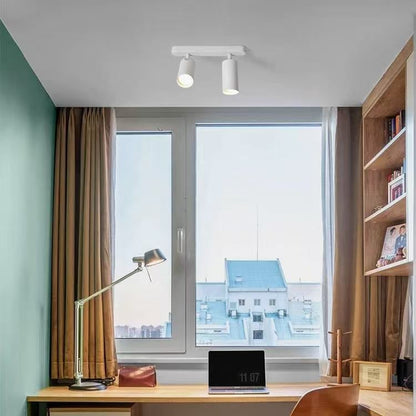 Lustra Joom cu Proiector Liniar 2XGU10 Alb