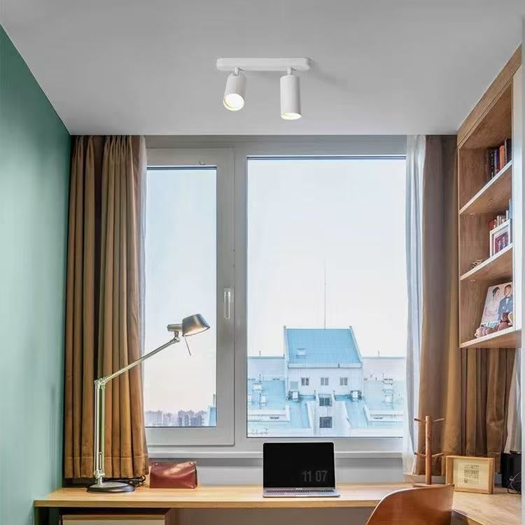 Lustra Joom cu Proiector Liniar 2XGU10 Alb