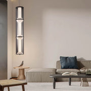 Lustra LED Suspendata cu Telecomanda 78W, LM511/3BK, Inaltime Reglabila, Lumina Calda/Rece/Neutra, Alb, Metal