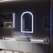 Oglinda LED Touch cu Functie Dezaburire, 80x50cm