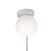 Lustra LED URSULETI Glob 20cm, Inaltime 52cm, 1xE27, Suspendata