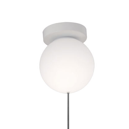 Lustra LED URSULETI Glob 20cm, Inaltime 52cm, 1xE27, Suspendata