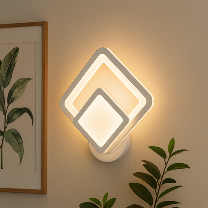 Aplica LED Shani, 23W, Alb, Lumina Rece/Calda/Neutra