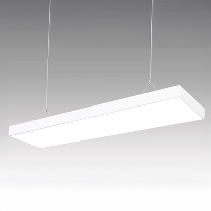 Lustra LED suspendata DARIN, 120cm, 23W, Inaltime Reglabila, Lumina Rece, Alb