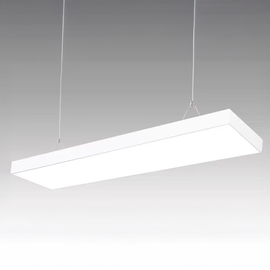 Lustra LED suspendata DARIN, 120cm, 23W, Inaltime Reglabila, Lumina Rece, Alb