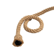 Lustra Vintage cu Franghie PEDRO, 6 x E27 Lemn Inchis