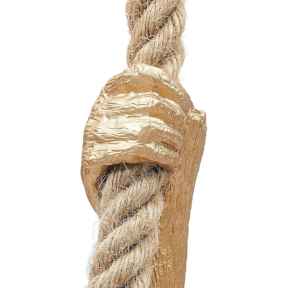 Lustra Suspendata Vintage, LV700, 1xE27, Maimuta, Sfoara si Metal, Suport Negru