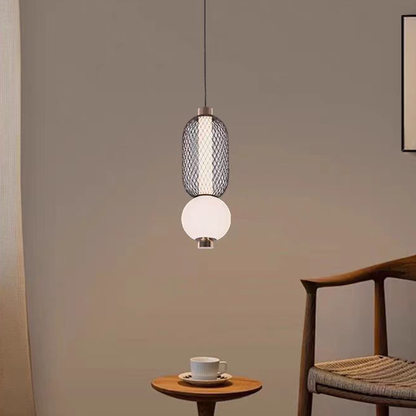 Lustra LED Suspendata LM550/2BK, 11W, Lumina 3000/4000/6000K, Negru, Inaltime Reglabila