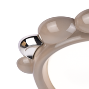 Lustră LED 8057BN, 41W, Acril Maro, Lumina 3000K/4000K/6000K,