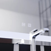 Oglinda LED Touch Finater Sistem Dezaburire 60x45cm