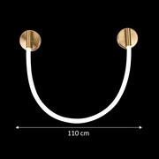 Aplica LED de Perete, 110cm, 3000K/4000K/6000K, Auriu