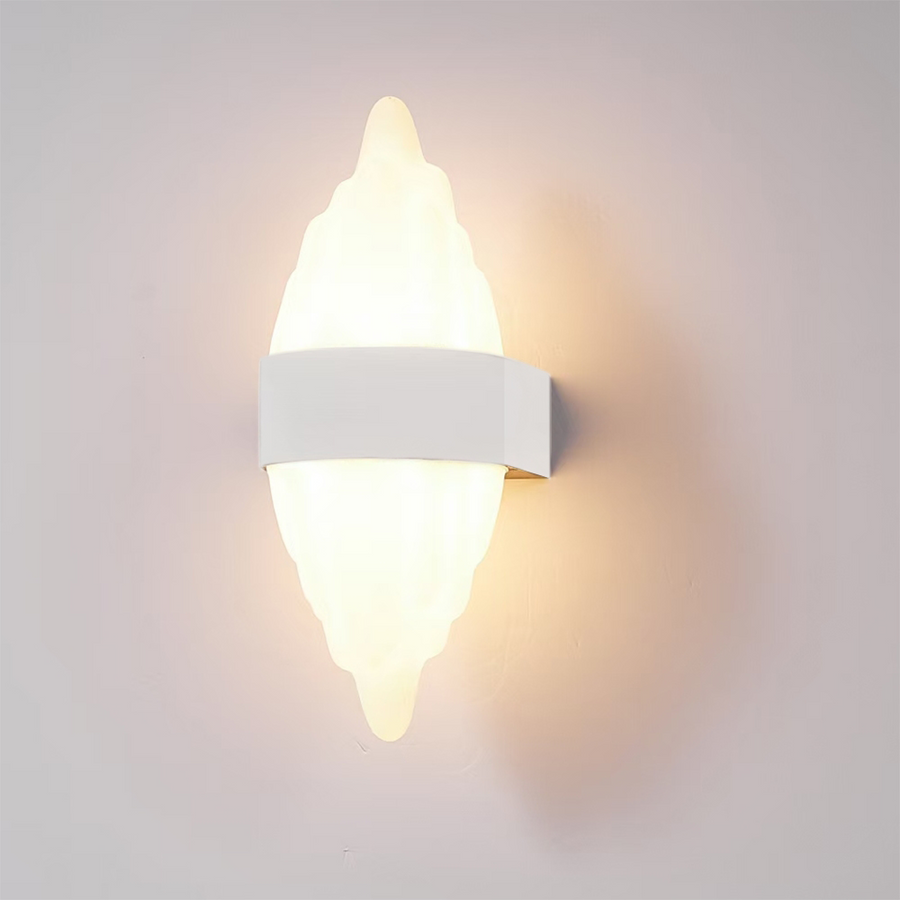 Aplica LED Exterior ICEBERG 10W Metal IP65 Alb