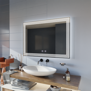 Oglinda LED Rectangulara, Dezaburire, 80x60cm, ADIS Basic Touch