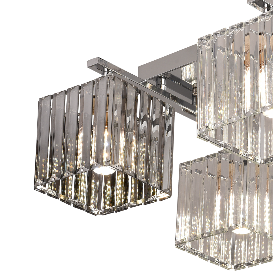 Lustra Georgiana, LC115/4, 4x E27, Crom, Metal