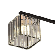 Lustra Georgiana, LC111/6BK, 6x E27, Negru, Metal