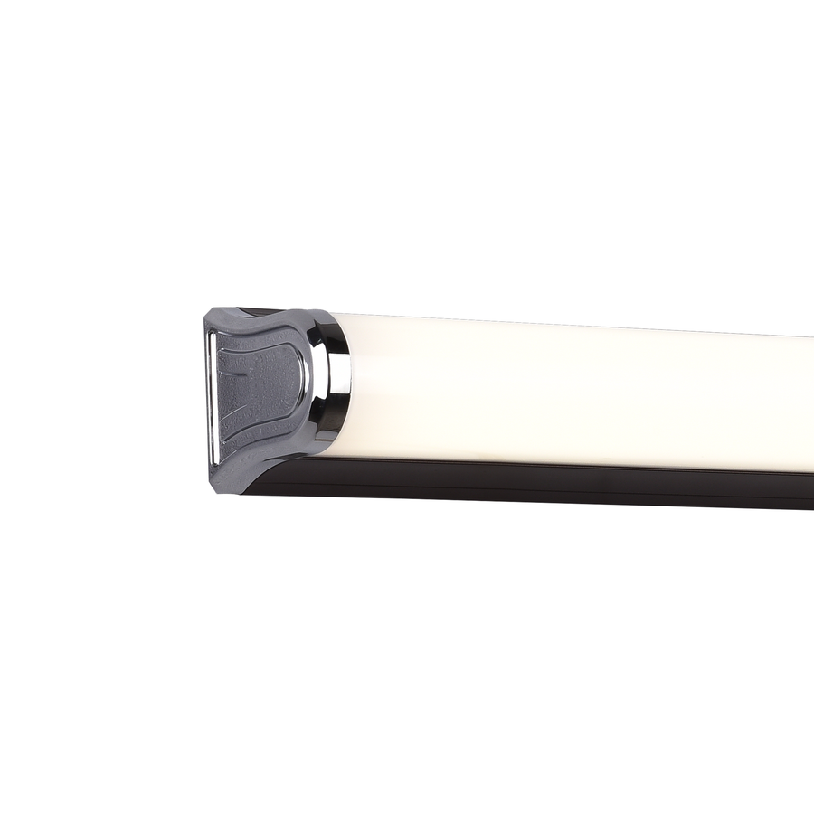 Aplica LED de Baie, GARDA, 10W, liniara, lumina Neutra, Negru