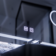 Oglindă LED E30S/65X45, Touch si Funcție Dezaburire, Lumina Cosmetică, 65x45cm, Lumina Rece 6000K