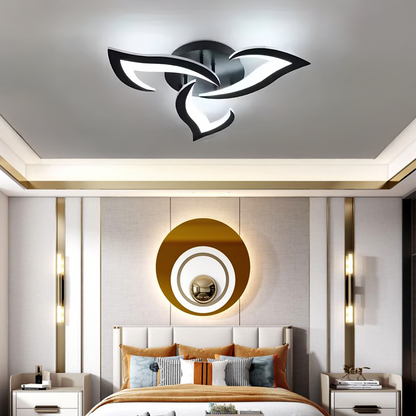 Lustra LED LT660/3BK, 3 Elemente, 32W, Lumina 3000/4000/6000K, Negru, Inaltime Reglabila