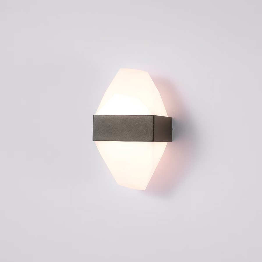 Aplica LED Exterior ICEBERG 10W Metal IP65 Negru