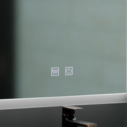 Oglinda LED Rentagulara, 80x60cm, Touch VENERA , Sistem Dezaburire,Dimabila