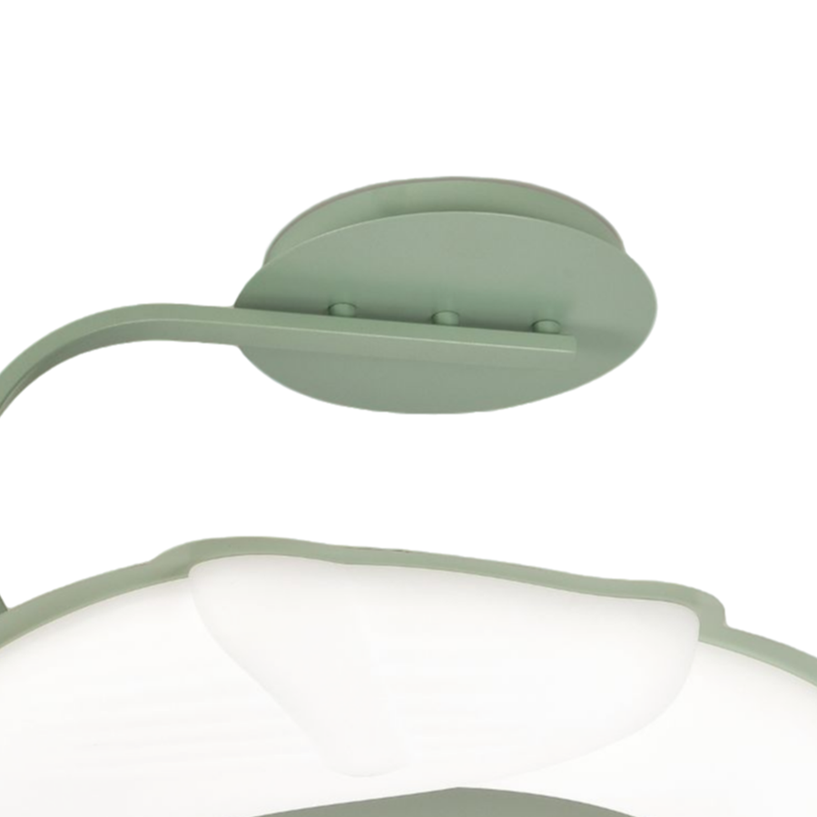 Lustră LED 8058GN, 59W, Acril Verde, Lumina 3000K/4000K/6000K