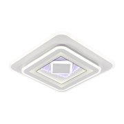 Lustra LED DOLIA, 70W, Diametru 49cm, lumina Rece/Calda/Neutra, Alb