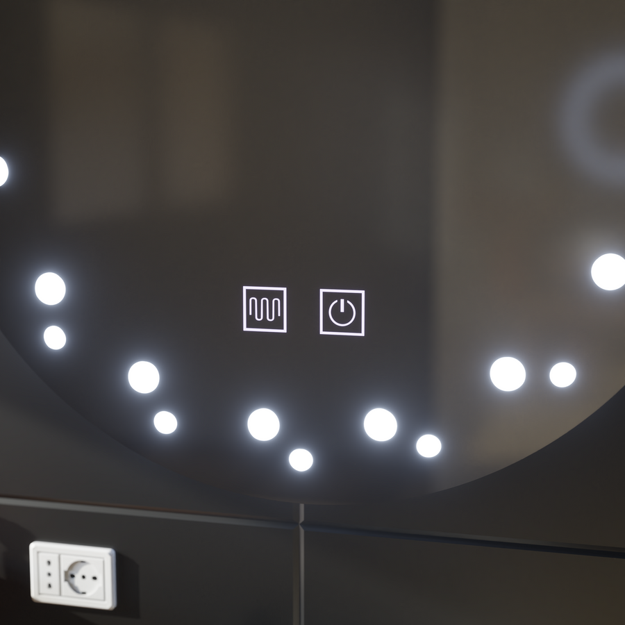 Oglinda LED Touch Ivory Sistem Dezaburire 50X50cm